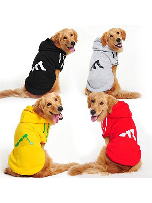 Фабрика домашних животных Оптовая дизайнерская хлопковая одежда XS-9XL Дешевая толстовка с капюшоном для собак 06-1361 www.gmtshop.com