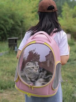 Oxford Transparent Pet Bag Cat bag Backpack 103-45096 gmtshop.com
