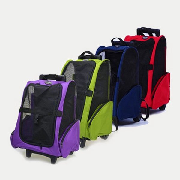 Pet Bag 600D backpack with wheel size 36x 30x 49cm 06-0019 Dog Bag & Mat Pet Bag 600D backpack with wheel size 36x 30x 49cm
