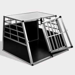 Large Double Door Dog cage With Separate board 65a 06-0774 gmtshop.com