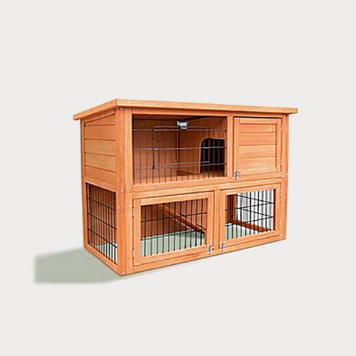 Wooden Rabbit Cage Fir Wood Rabbit Cage House 92x 45x 80cm 06-0787 Chicken Hen Cage House fir wood wood rabbit cage indoor rabbit cage wood