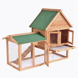Big Wooden Rabbit House Hutch Cage Sale For Pets 06-0034 gmtshop.com