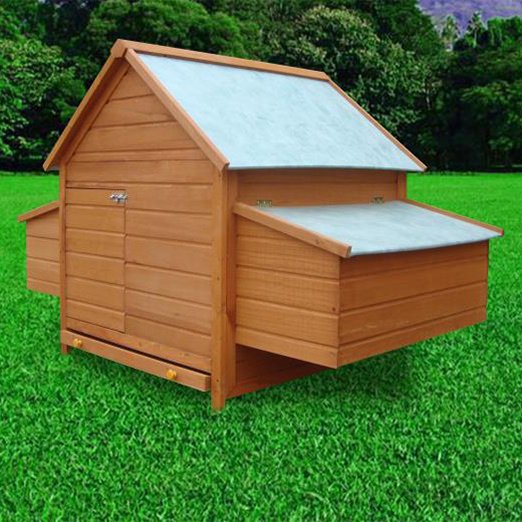 Wooden pet house Double Layer Chicken Cages Large Hen House gmtshop.com