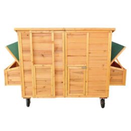 Large Outdoor Wooden Chicken Cage Two Egg Cages Pet Coop Wooden Chicken House Pet products factory wholesaler, OEM Manufacturer & Supplier gmtshop.com