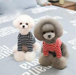 Dog Clothes T Shirts: Clothes Classic Stripe Cotton import dog clothes china 06-0235 06-0235
