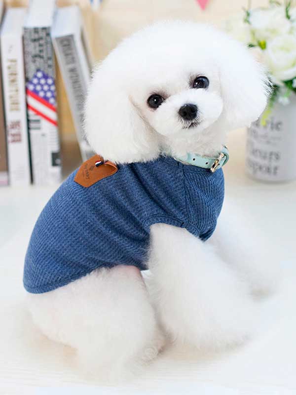 Garment Dog Clothes Wholesale Clothing 100% Cotton Vest