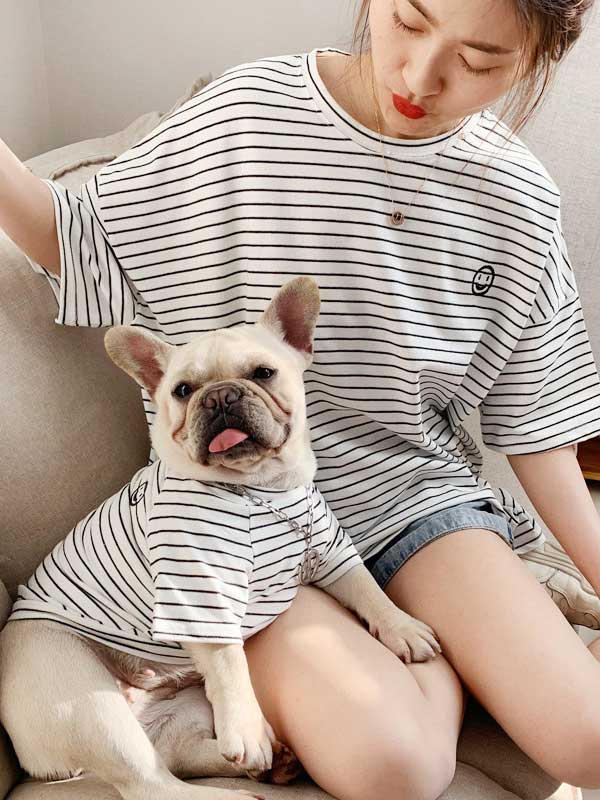 Pet Factory OEM Wholesale Summer dog hoodie Korean cotton T-shirt 06-0291
