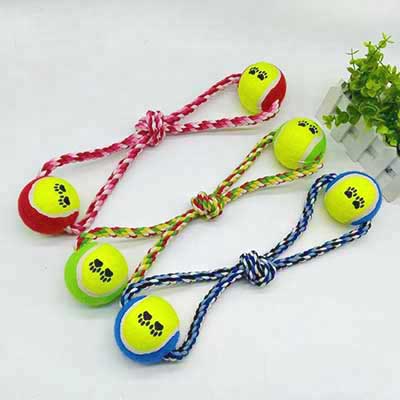 Knitted Dog Toy: Molar and Cleaning Teeth Knot 06-0641 Pet Toys: Pet Toys Products, Dog Goods 2020 dog toy
