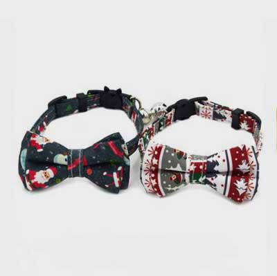 Dog Bow Tie Christmas: New Christmas Pet Collar 06-1301 gmtshop.com