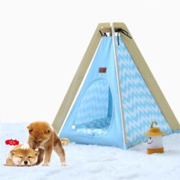 Animal Dog House Tent: OEM 100%Cotton Canvas Dog Cat Portable Washable Waterproof Small 06-0953 gmtshop.com