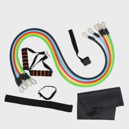 11 Pieces Resistance Band  Elastic Tube Resistance Training Equipment Fitness Equipment Pull Rope Set gmtshop.com