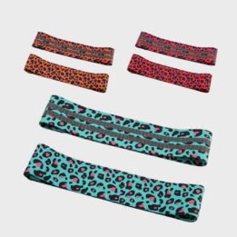 Custom New Product Leopard Squat With Non-slip Latex Fabric Resistance Bands gmtshop.com