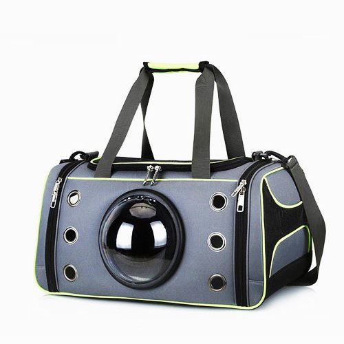 Factory Direct New Pet Handbag Breathable Cat Bag Outing Portable Dog Bag Folding Space Pet Bag  Pet Products Dog Bag & Mat