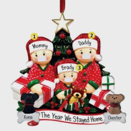 DIY Personalise Family Christmas Tree PVC Decorations Tree gmtshop.com
