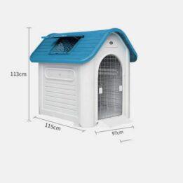 PP Material Portable Pet Dog Nest Cage Foldable Pets House Outdoor Dog House 06-1603 gmtshop.com