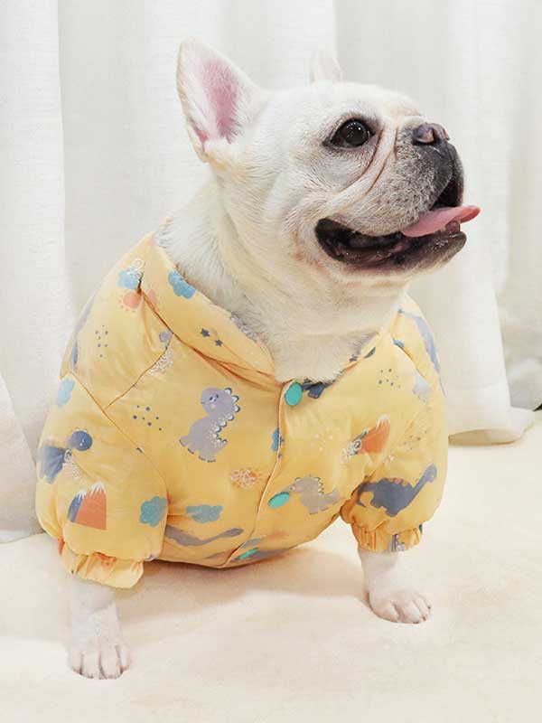 GMTPET French fighting cotton clothes French fighting winter clothes thickened a winter cute tiger fat dog short body bulldog clothes 107-222037 gmtshop.com