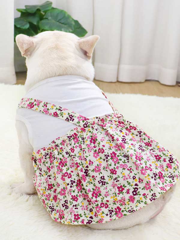 Ropa para perros y mascotas Camisa de fondo Camiseta Ropa de algodón Vestido 107-222043 gmtshop.com
