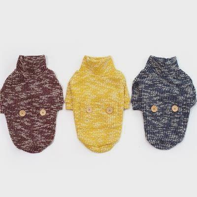 New Warmth Sweater: High Collar Teddy Dog Pocket 06-1051 Dog Clothes: Shirts, Sweaters & Jackets Apparel cat and dog clothes
