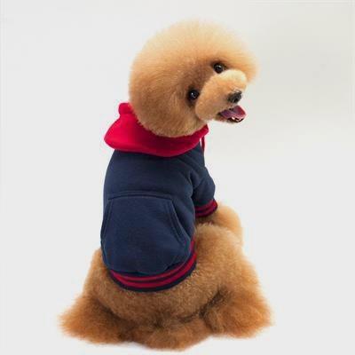 Leisure Dog Hoodie: Warm Pet Apparel Winter Plain 06-1069 Dog Clothes: Shirts, Sweaters & Jackets Apparel Clothes dog