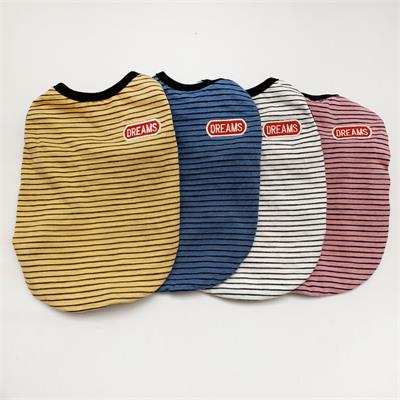 Stripe Dog Clothes: Matching Dog and Owner Clothes 06-1128 Dog Clothes: Shirts, Sweaters & Jackets Apparel Clothes dog