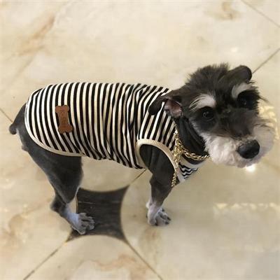 Pet Dog Vest: New Pure Cotton Stripe Pet Clothes 06-0468 Dog Clothes: Shirts, Sweaters & Jackets Apparel cat and dog clothes
