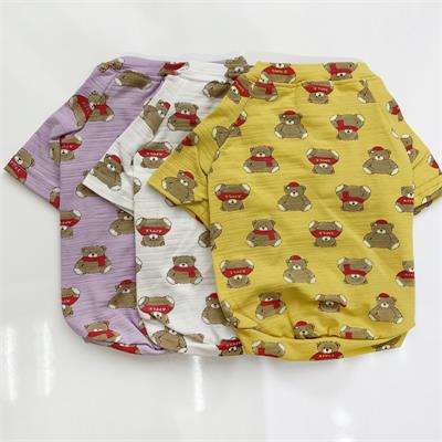 Dog Summer Clothes: Dog and Owner Clothes Cotton 06-1136 Dog Clothes: Shirts, Sweaters & Jackets Apparel Clothes dog