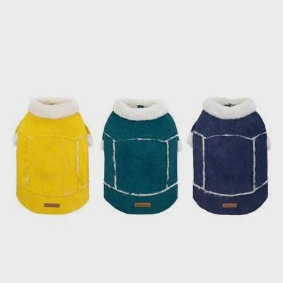 Pet Factory OEM ODM Warm Traction Design For Pet Corduroy Coat Jacket 06-1251 Dog Clothes: Shirts, Sweaters & Jackets Apparel Clothes dog