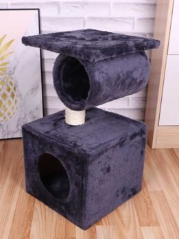 Wholesale OEM Cat house: Cat Nest Integrated Scratching Pole Small Cat Tree