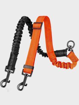 Manufacturers of direct sales of large dog telescopic elastic one support two anti-high quality dog leash 109-237011 gmtshop.com