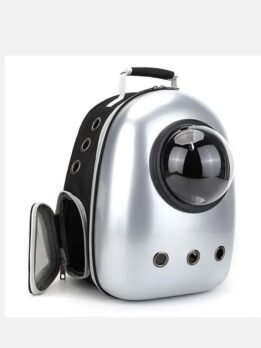 Star Silver Upgraded Side Opening Pet Cat Backpack 103-45012 gmtshop.com