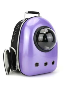Purple upgraded side opening cat backpack 103-45014 www.gmtshop.com
