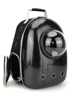 Black King Kong upgraded side-opening pet cat backpack 103-45015 gmtshop.com
