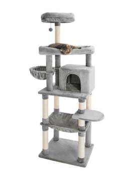 70.9 Inches Light Gray Cat Tree Multi-Level Wood Scratcher With Two Hammocks Condo Sisal Top Perch for Cat Climbing Pet Products Factory, OEM Manufacturer, Supplier, Agent gmtshop.com cat trees scratcher, bog cat tree, cat tower tree dropshipping, mushroom cat tree, purple cat tree, cat trees and scratching post, cat tree house, cat climbing tree house tower, minimalistic cat tree, cheese cat trees, cat tree tower large, cat christmas tree, cat-tree-dropshipping, cat tree for indoor cats, cat tree custom, wall-mounted cat tree, cat tree real wood, tree for big cats, wholesale cat trees, cat tree dropshipping, high quality cat tree, plastic cat tree, tree for cats 140cm, cat tree forest, custom cat tree tall, rope for cat tree, fabric for cat tree, rattan cat tree, luxury cat tree massive, simple cat tree, cat tree modern, cat tree cute, mau cat tree, cat tree wall, cat tree castle, large cat tree tower, high cat tree, 54 cat tree, cherry blossoms cat tree, cat tree 1 pieces, magic forest cat tree, cat tree house free shipping, modern wooden luxury cat tower tree, wooden cat furniture tree cat, basket cat tree, indoor stimulation tree for cats, luxury pet wooden cat tree, cute cat tree, cat tree with leaves, bookcase cat tree, real wood cat tree, pink cat tree, cat wooden tree, small cat trees, palm cat tree, luxury cat tree house, large cat tree house, cactus cat tree, lidl cat trees, cat tree parts, cat tree xl, cat wood tree, tree cat scratcher, flower cat tree, cat tree,