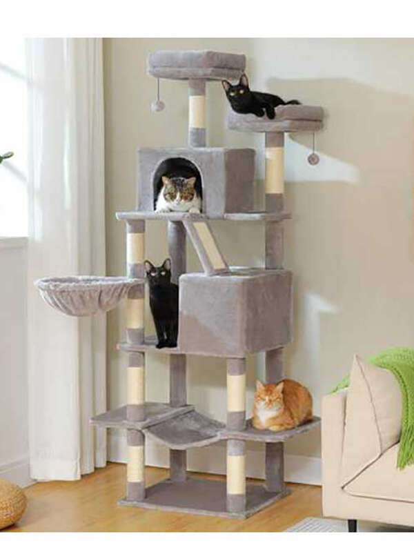 70.8-Inch Light Gray Cat Tree Easy-to-assemble Indoor Cat Tower Multi-Level Perches Hammock Sisal Scratching Posts for Cats 105-62110 Pet Products Factory, OEM Manufacturer, Supplier, Agent gmtshop.com cat trees scratcher, bog cat tree, cat tower tree dropshipping, mushroom cat tree, purple cat tree, cat trees and scratching post, cat tree house, cat climbing tree house tower, minimalistic cat tree, cheese cat trees, cat tree tower large, cat christmas tree, cat-tree-dropshipping, cat tree for indoor cats, cat tree custom, wall-mounted cat tree, cat tree real wood, tree for big cats, wholesale cat trees, cat tree dropshipping, high quality cat tree, plastic cat tree, tree for cats 140cm, cat tree forest, custom cat tree tall, rope for cat tree, fabric for cat tree, rattan cat tree, luxury cat tree massive, simple cat tree, cat tree modern, cat tree cute, mau cat tree, cat tree wall, cat tree castle, large cat tree tower, high cat tree, 54 cat tree, cherry blossoms cat tree, cat tree 1 pieces, magic forest cat tree, cat tree house free shipping, modern wooden luxury cat tower tree, wooden cat furniture tree cat, basket cat tree, indoor stimulation tree for cats, luxury pet wooden cat tree, cute cat tree, cat tree with leaves, bookcase cat tree, real wood cat tree, pink cat tree, cat wooden tree, small cat trees, palm cat tree, luxury cat tree house, large cat tree house, cactus cat tree, lidl cat trees, cat tree parts, cat tree xl, cat wood tree, tree cat scratcher, flower cat tree, cat tree,
