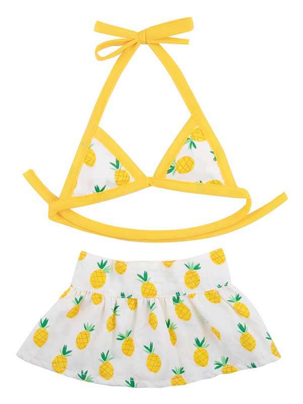 Wholesale Pet bikini suit swimsuit teddy beach doll cat and dog clothes pet swimsuit