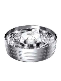 Wholesale OEM 3L 360 Stainless Steel Pet Water Dispenser Cat Water Feeder Dog Water Dispenser 120-3312 Pet Products Factory, OEM Manufacturer, Supplier, Agent gmtshop.com OEM ODM Wholesale stainless steel pet cat dog water dispenser Fountain