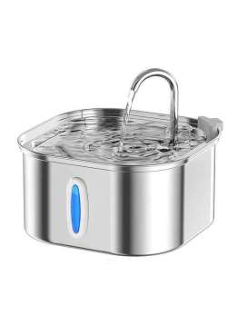 Wholesale 3.2L Stainless Steel Pet Water Dispenser Cat Water Feeder Dog Water Dispenser 120-3325 Pet Products Factory, OEM Manufacturer, Supplier, Agent gmtshop.com OEM ODM Wholesale stainless steel pet cat dog water dispenser Fountain