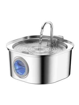 Wholesale 3.2L Stainless Steel Pet Water Dispenser Cat Water Feeder Dog Water Dispenser 120-3326 Pet Products Factory, OEM Manufacturer, Supplier, Agent gmtshop.com OEM ODM Wholesale stainless steel pet cat dog water dispenser Fountain