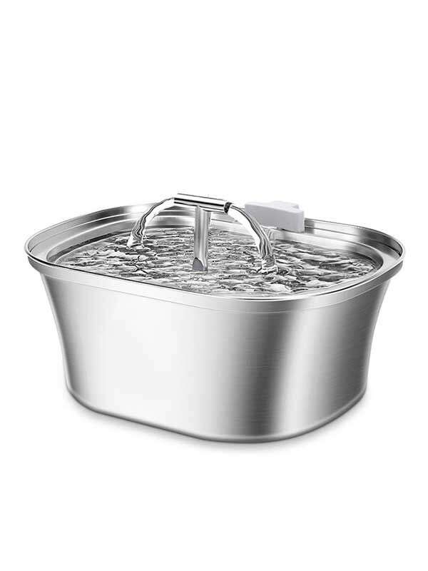 Wholesale OEM 3.2L Stainless Steel Pet Water Dispenser Cat Water Feeder Dog Water Dispenser 120-3327 Pet Products Factory, OEM Manufacturer, Supplier, Agent gmtshop.com OEM ODM Wholesale stainless steel pet cat dog water dispenser Fountain