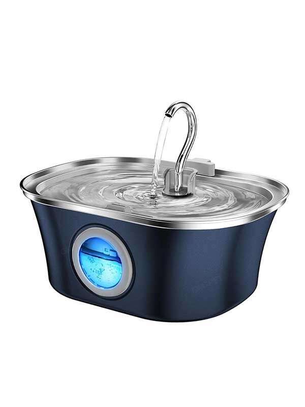 Wholesale 3.2L Stainless Steel Pet Water Dispenser Cat Water Feeder Dog Water Dispenser 120-3329 Pet Products Factory, OEM Manufacturer, Supplier, Agent gmtshop.com OEM ODM Wholesale stainless steel pet cat dog water dispenser Fountain