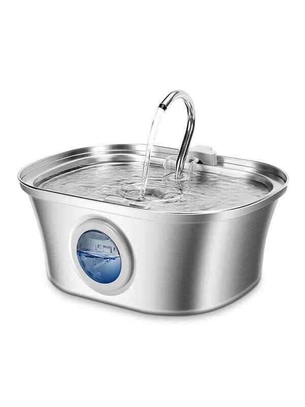 Wholesale OEM 3.2L Stainless Steel Pet Water Dispenser Cat Water Feeder Dog Water Dispenser 120-3331 Pet Products Factory, OEM Manufacturer, Supplier, Agent gmtshop.com OEM ODM Wholesale stainless steel pet cat dog water dispenser Fountain
