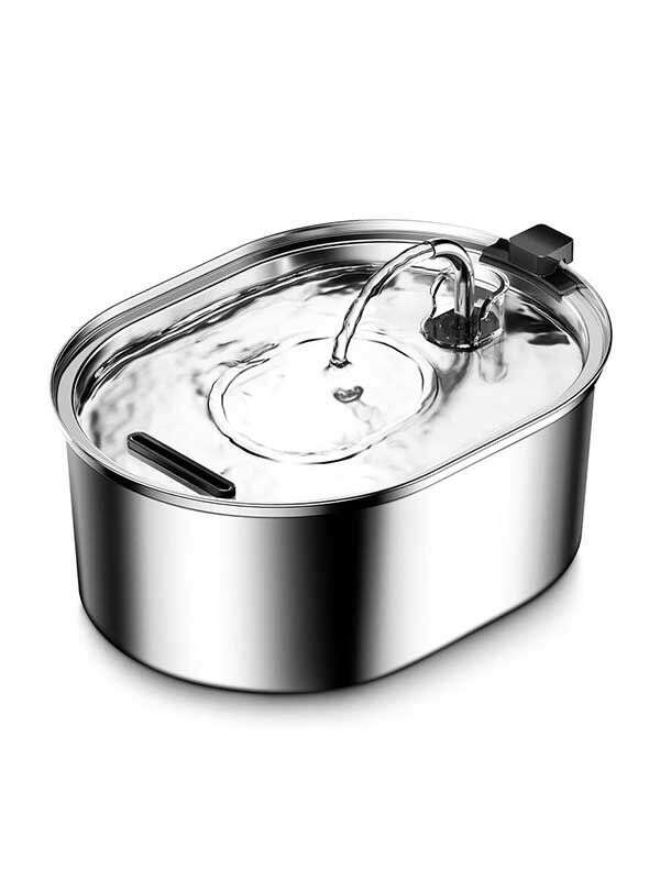 Wholesale OEM 3.2L Stainless Steel Pet Water Dispenser Cat Water Feeder Dog Water Dispenser 120-3338 Pet Products Factory, OEM Manufacturer, Supplier, Agent gmtshop.com OEM ODM Wholesale stainless steel pet cat dog water dispenser Fountain