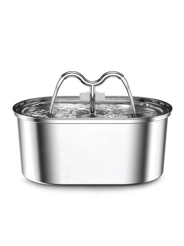 Wholesale OEM 3.2L Stainless Steel Pet Water Dispenser Cat Water Feeder Dog Water Dispenser 120-3340 Pet Products Factory, OEM Manufacturer, Supplier, Agent gmtshop.com OEM ODM Wholesale stainless steel pet cat dog water dispenser Fountain