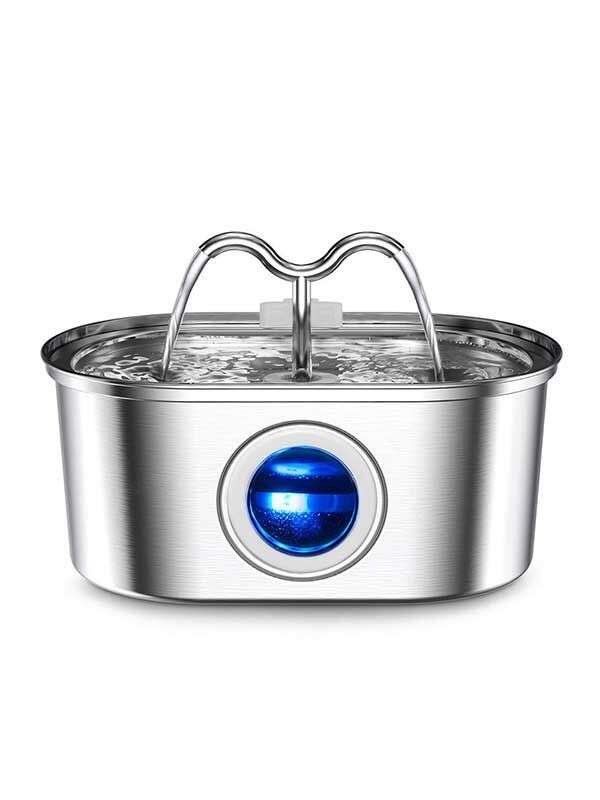 Wholesale OEM 3.2L Stainless Steel Pet Water Dispenser Cat Water Feeder Dog Water Dispenser 120-3341 Pet Products Factory, OEM Manufacturer, Supplier, Agent gmtshop.com OEM ODM Wholesale stainless steel pet cat dog water dispenser Fountain