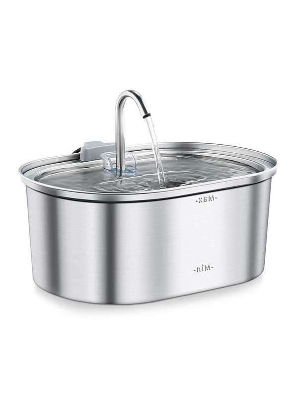 Wholesale OEM 3.2L Stainless Steel Pet Water Dispenser Cat Water Feeder Dog Water Dispenser 120-3342 Pet Products Factory, OEM Manufacturer, Supplier, Agent gmtshop.com OEM ODM Wholesale stainless steel pet cat dog water dispenser Fountain