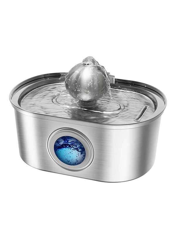 Wholesale OEM 3.2L Stainless Steel Pet Water Dispenser Cat Water Feeder Dog Water Dispenser 120-3345 Pet Products Factory, OEM Manufacturer, Supplier, Agent gmtshop.com OEM ODM Wholesale stainless steel pet cat dog water dispenser Fountain
