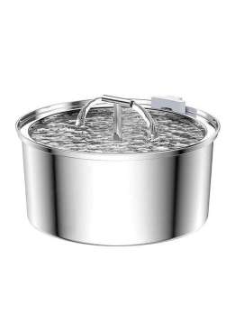 Wholesale 3.2L Stainless Steel Pet Water Dispenser Cat Water Feeder Dog Water Dispenser 120-3351 Pet Products Factory, OEM Manufacturer, Supplier, Agent gmtshop.com OEM ODM Wholesale stainless steel pet cat dog water dispenser Fountain