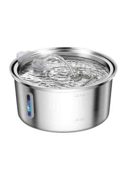 Wholesale 3.2L Stainless Steel Pet Water Dispenser Cat Water Feeder Dog Water Dispenser 120-3357 Pet Products Factory, OEM Manufacturer, Supplier, Agent gmtshop.com OEM ODM Wholesale stainless steel pet cat dog water dispenser Fountain