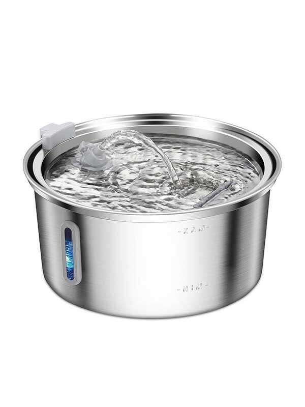 Wholesale 3.2L Stainless Steel Pet Water Dispenser Cat Water Feeder Dog Water Dispenser 120-3357 Pet Products Factory, OEM Manufacturer, Supplier, Agent gmtshop.com OEM ODM Wholesale stainless steel pet cat dog water dispenser Fountain