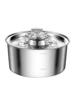 Wholesale 3.2L Stainless Steel Pet Water Dispenser Cat Water Feeder Dog Water Dispenser 120-3358 Pet Products Factory, OEM Manufacturer, Supplier, Agent gmtshop.com OEM ODM Wholesale stainless steel pet cat dog water dispenser Fountain